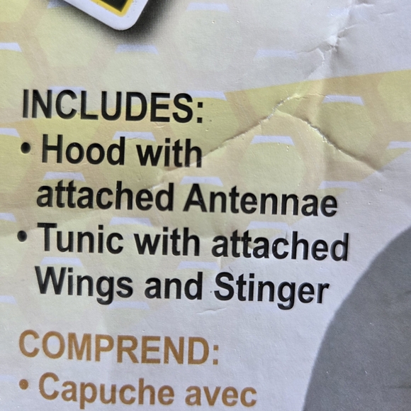 Plus Size Unisex Bee Costume - Picture 5 of 6